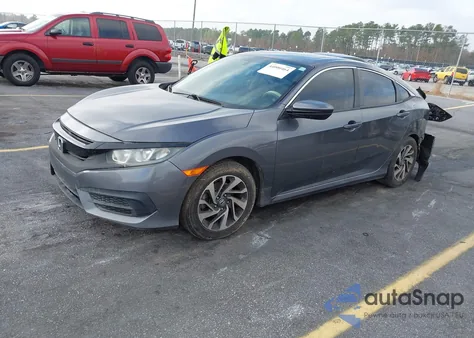 2018 Honda Civic Ex z USA, uszkodzony, nr VIN 2HGFC2F79JH581191